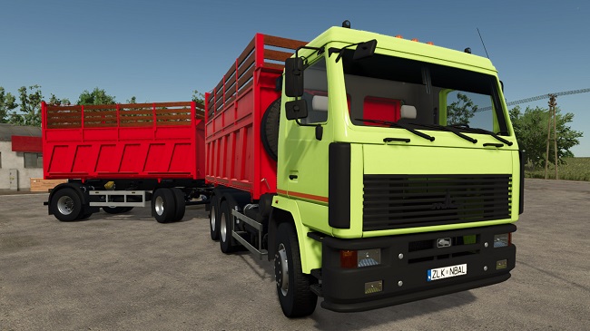 МАЗ 6501 B9 + Прицеп FS25 v1.0.0.0