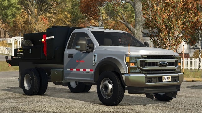 Ford F550 Fuel and Lube 2020 FS25 v1.0.0.1