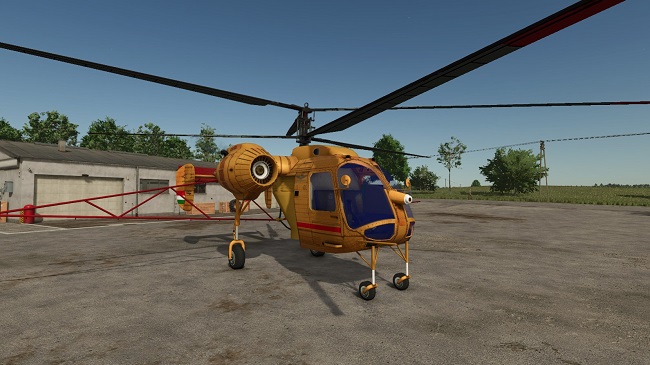 Helicopter KA26 Fertilizer Sprayer FS25 v1.0.0.2
