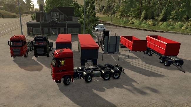 SISU Polar Swapbody Pack FS25 v1.2.0.2