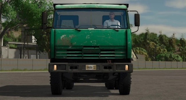 КамАЗ-65115 Зеленый FS25 v1.0.0.0