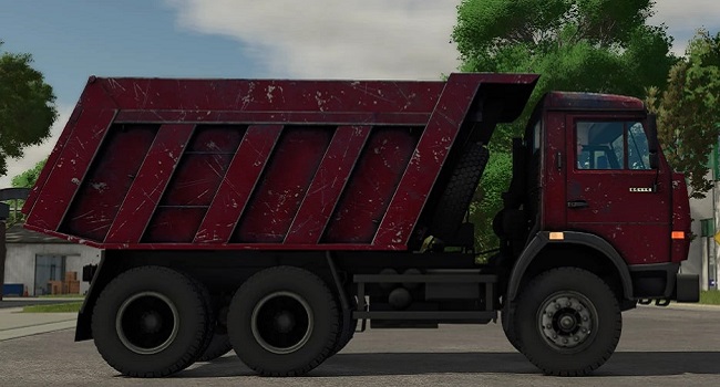 КамАЗ-65115 Красный FS25 v1.0.0.0