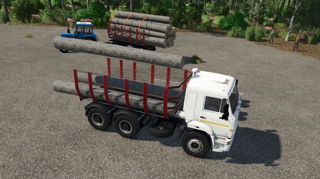 Autoload Wood Reload FS25 v1.0.0.0