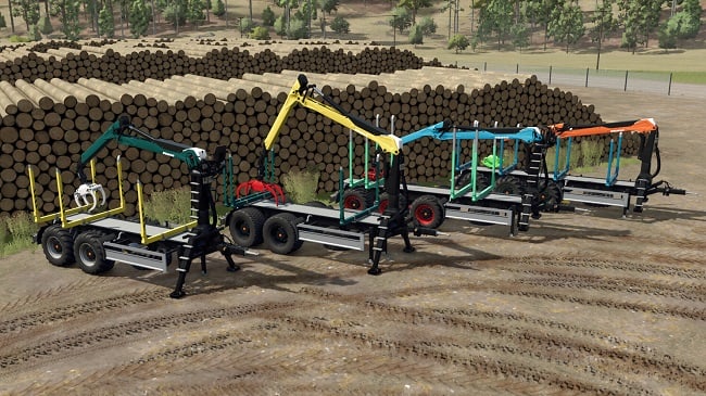 Lizard Forest Trailer Pack FS25 v1.0.0.0
