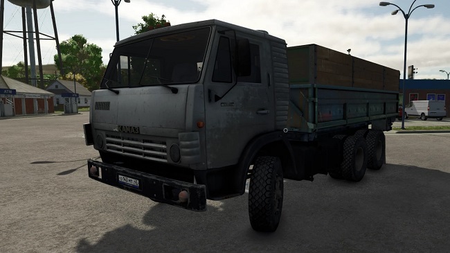 KamAZ 5320 and GKB 8551 FS25 v1.0.0.0