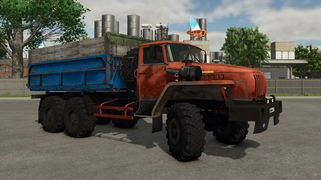 Ural 4320 and Trailer FS25 v1.0.0.0