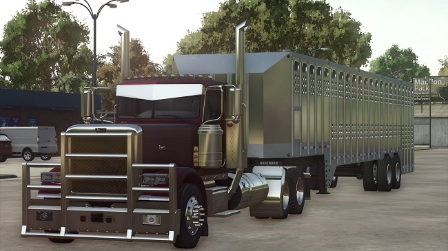 50ft EBY Livestock Trailer FS25 v1.0.0.0