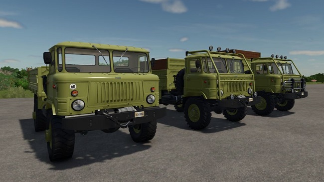 GAZ 66 Pack FS25 v1.0.2.0
