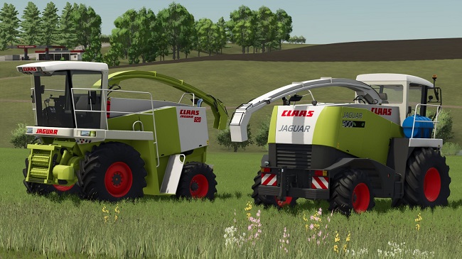 Claas Jaguar 800 Series Edit FS25 v1.0.0.0