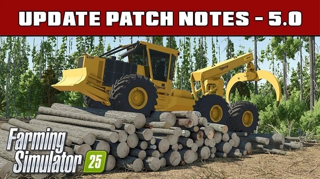 FDR Logging Mod Pack FS25 v5.0.0.0