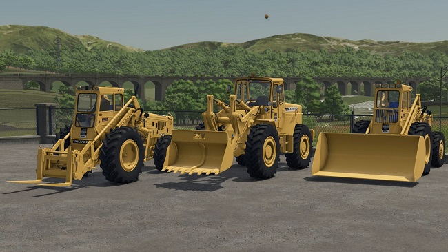 Volvo Wheel Loader Tool Pack FS25 v1.1.0.0