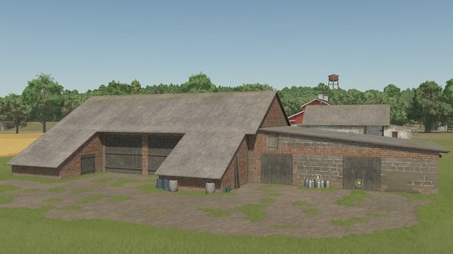 Barn With Cowshed FS25 v1.0.0.0
