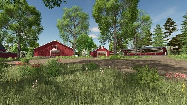 Карта Amever Farm FS25 v1.0.0.0