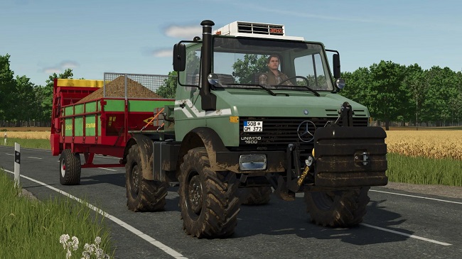 Unimog U1200, U1400, U1600 FS25 v0.9.0.0