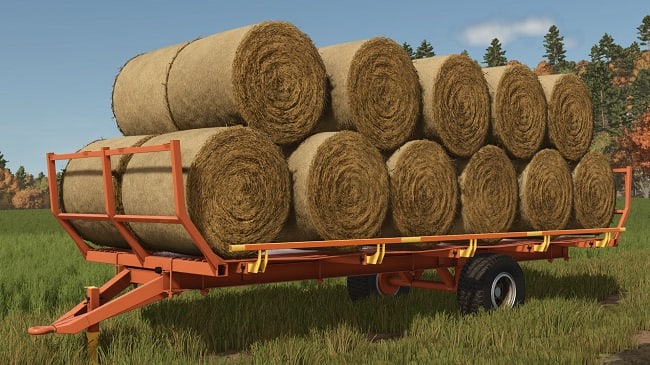 Самопал-Рулоновоз (Samopal Bale) FS25 v1.0.0.0