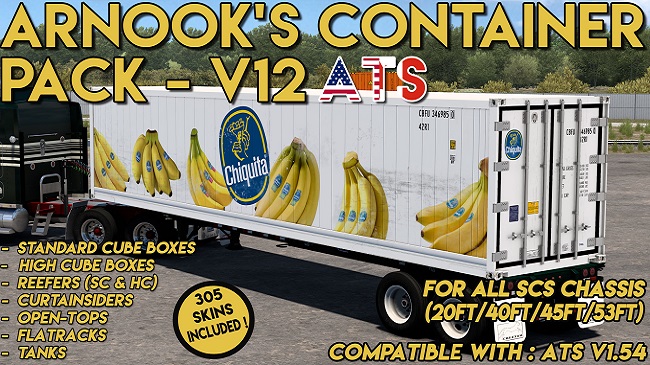 Arnook's Container Pack - ATS Edition v12.0 Fix