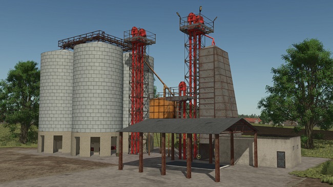 B1-15 Grain Silo FS25 v1.0.0.0