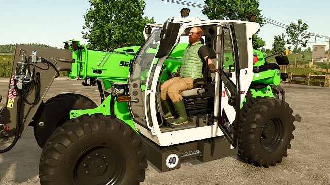 Fendt/Sennebogen Telehandler FS25 v1.0.0.0