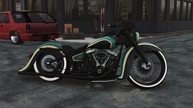 Harley Softtail Custom 2019 FS25 v1.0.0.0