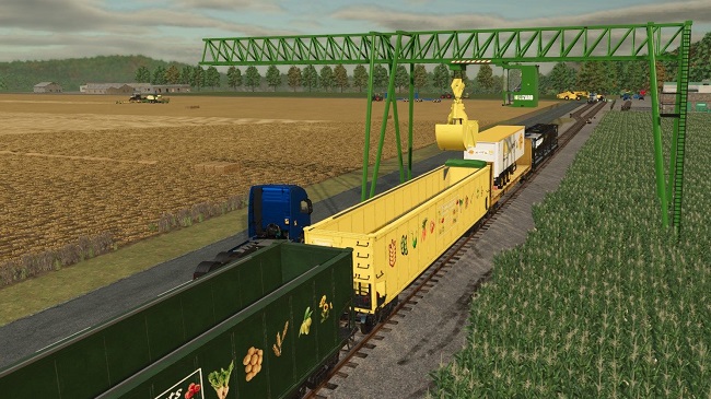 Grain Wagon (ZCA Trains) FS25 v2.0.0.0