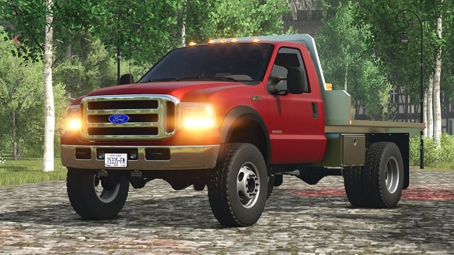 Ford F450 Regular Cab Flatbed 2007 FS25 v1.0.0.0