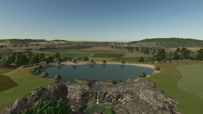 Карта Maizy Lou Farms FS25 v1.0.0.0