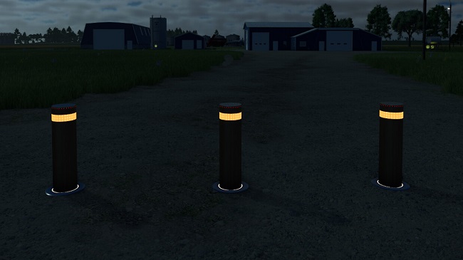 Hydraulic Bollard FS25 v1.0.0.0
