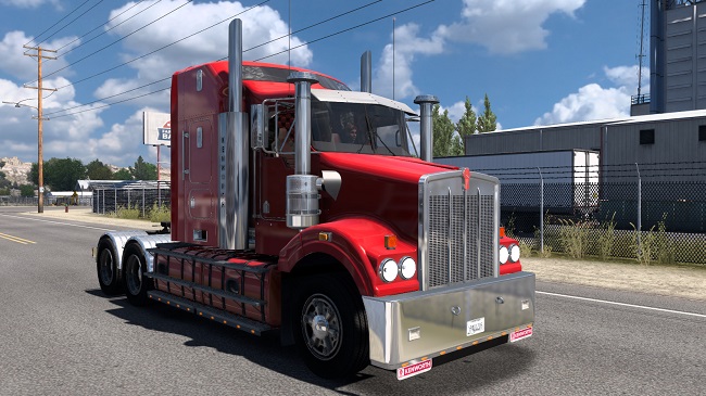 Мод Kenworth T408 ATS v2.5.5