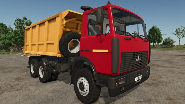 MAZ-5516 FS25 v1.0.0.0