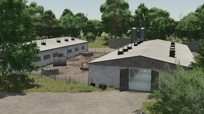 Pig Farm Building Package FS25 v1.0.0.0
