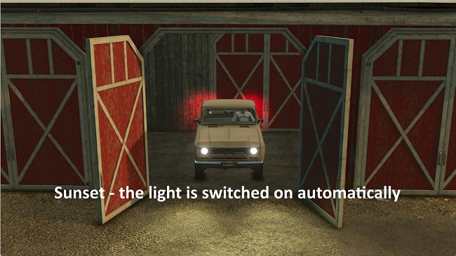 Auto Light On/Off FS25 v1.1.0.0