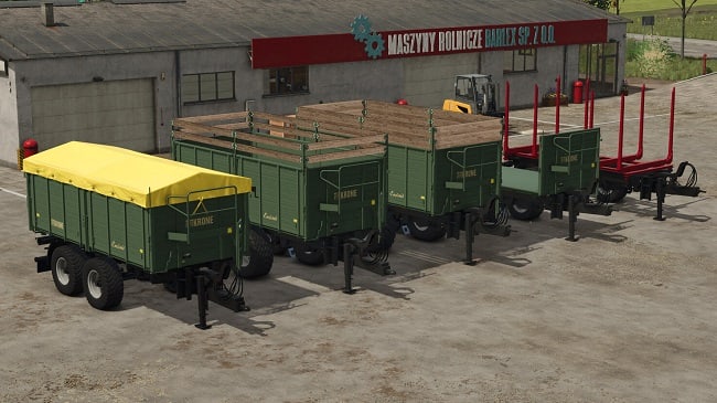 Krone Trailer Pack FS25 v1.0.0.1