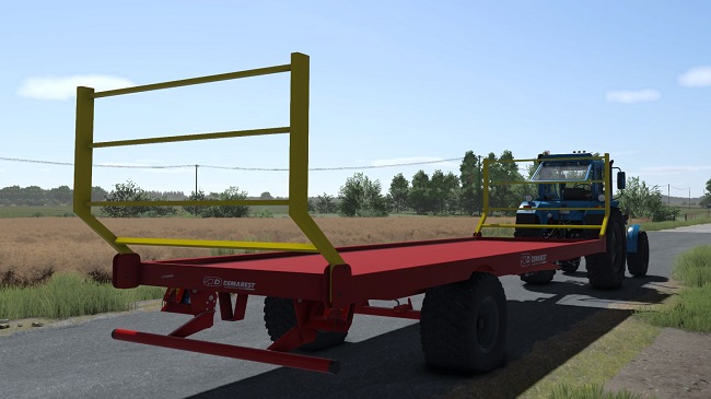 Demarest Flatbed Trailer FS25 v1.0.0.0
