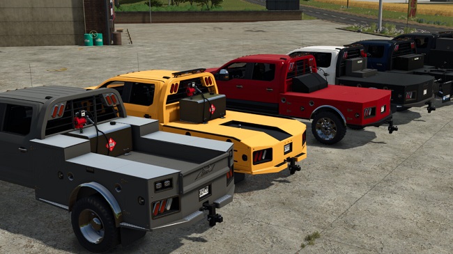 Custom Pickup Truck Bed Pack FS25 v1.0.0.0