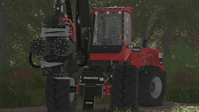 Komatsu 911 4 Wheel FS25 v1.0.0.0