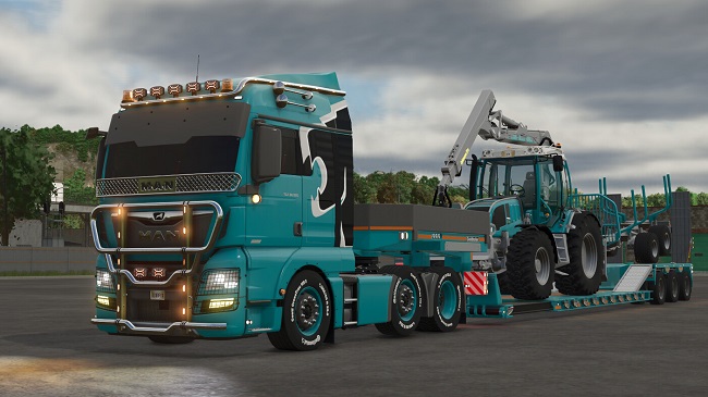 MAN TGX Semi-Truck Pack FS25 v1.0.0.0