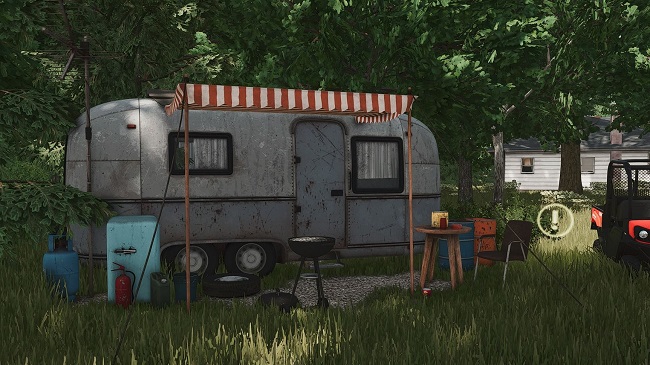 Small Rusty Camper Trailer FS25 v1.0.0.0