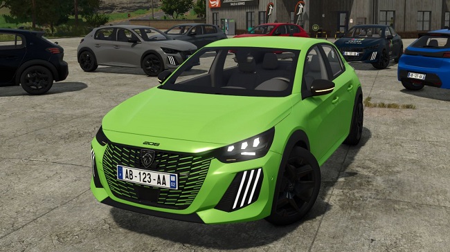 Peugeot E-208 2024 FS25 v1.0.0.0