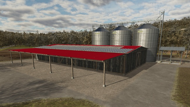 Pack Of Five Rustic Machine Sheds FS25 v1.1.0.0