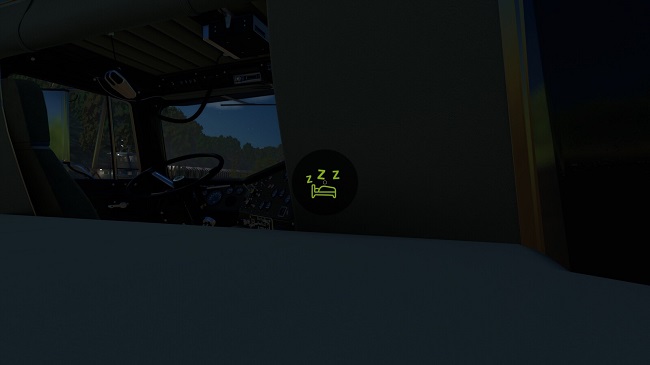 Vehicle Sleeper Cab FS25 v1.0.0.0