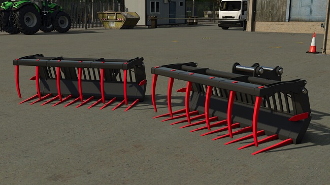 Excavator/Frontloader Manure Grab FS25 v1.0.0.0