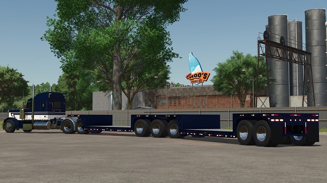 Lizard Double Drop B Train FS25 v1.0.0.0
