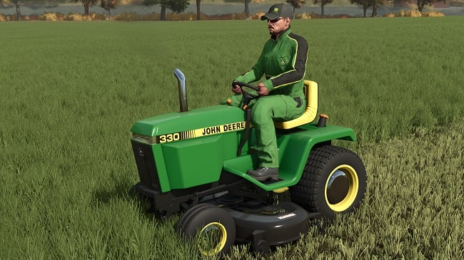 John Deere 330 Lawn Tractor FS25 v1.0.0.0