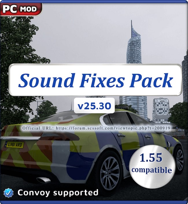 Звуковой мод Sound Fixes Pack v25.30
