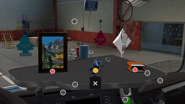 Cabin Accessories Pack for all Trucks v1.1