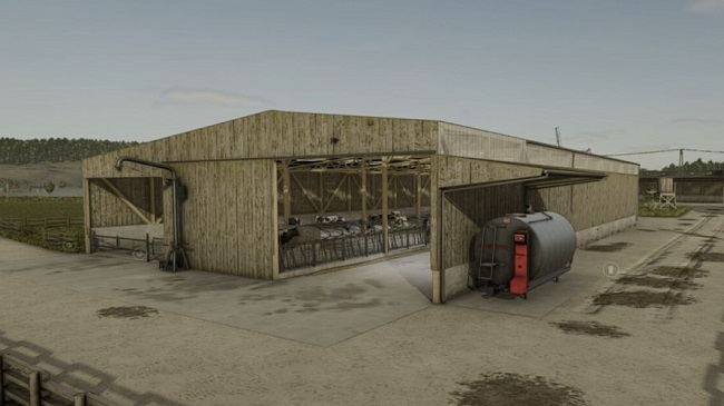 Fagot Cow Barn FS25 v1.0