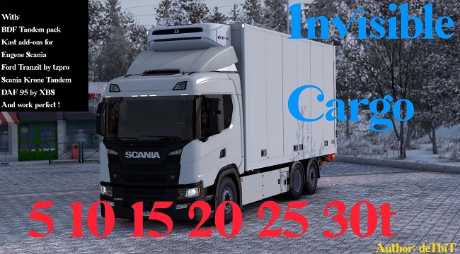 Invisible Cargo Mod For Riggid Trucks v1.0