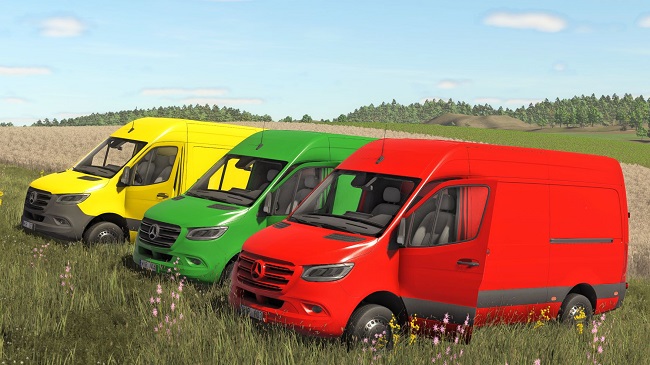 Mercedes-Benz Sprinter 2021 FS25 v1.0.0.1