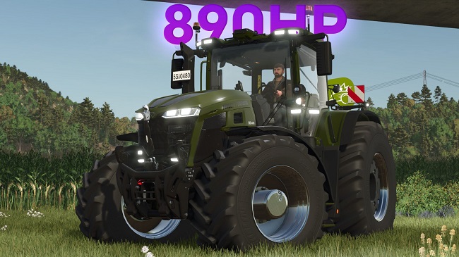Massey Fergusson 9S (850hp) FS25 v1.0.0.5