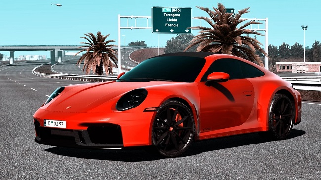 Porsche 911 Carrera GTS 2025 ETS2/ATS v1.0